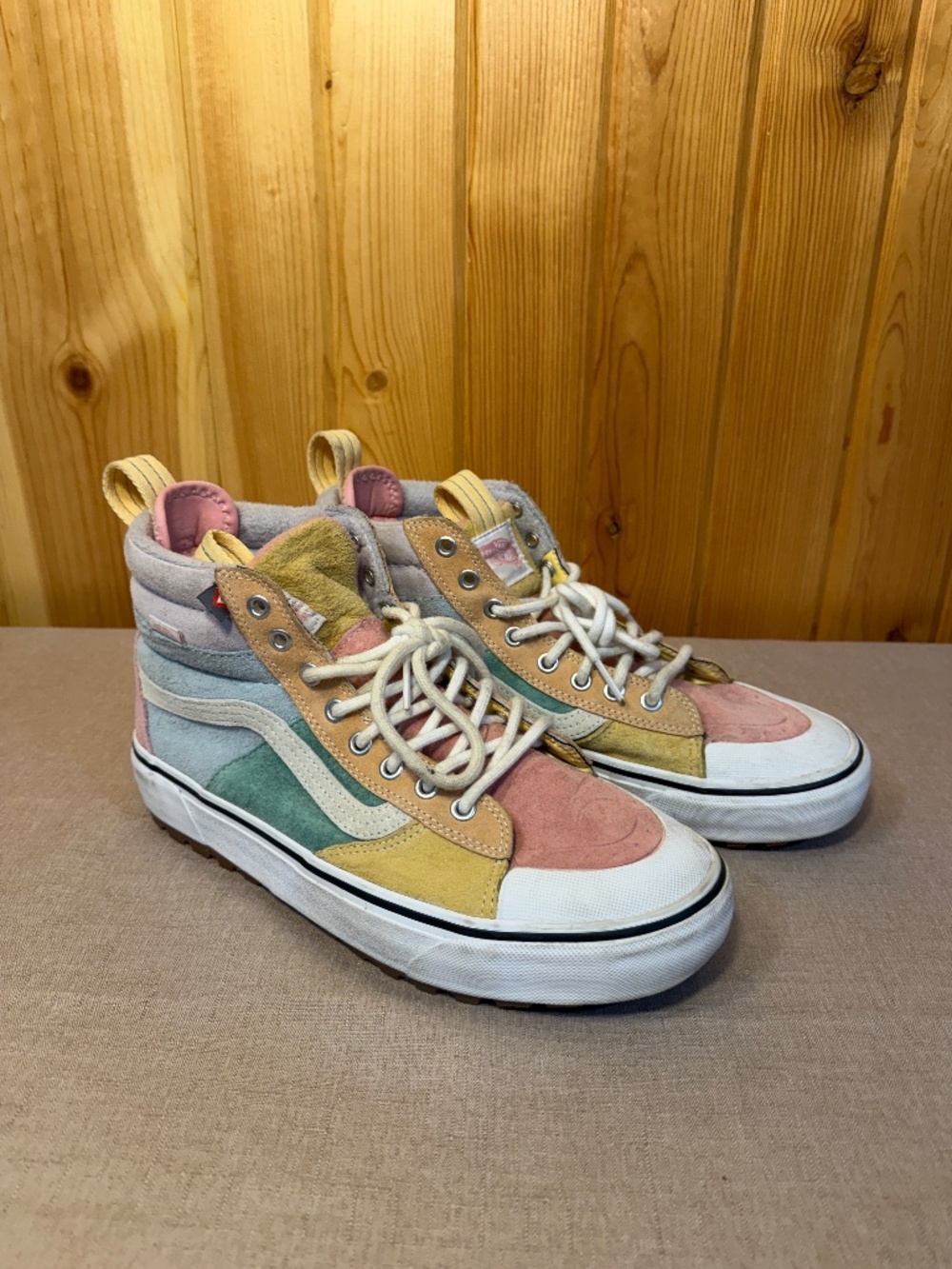 Colorblock Pastel Womens Hydrogurard Vans Hightops Womens !0